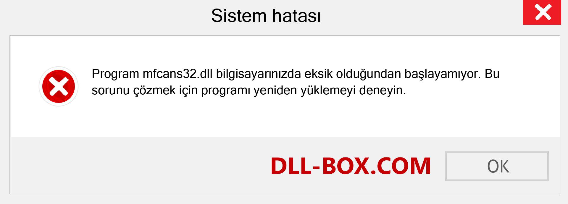 mfcans32.dll dosyası eksik mi? Windows 7, 8, 10 için İndirin - Windows'ta mfcans32 dll Eksik Hatasını Düzeltin, fotoğraflar, resimler